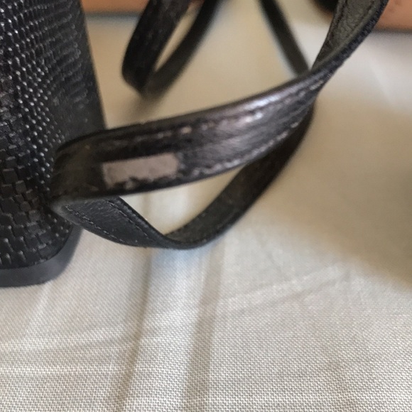 Dolce Vita black chunky heel square toe leg strap gladiator style shoes size 9.5 - Picture 6 of 11